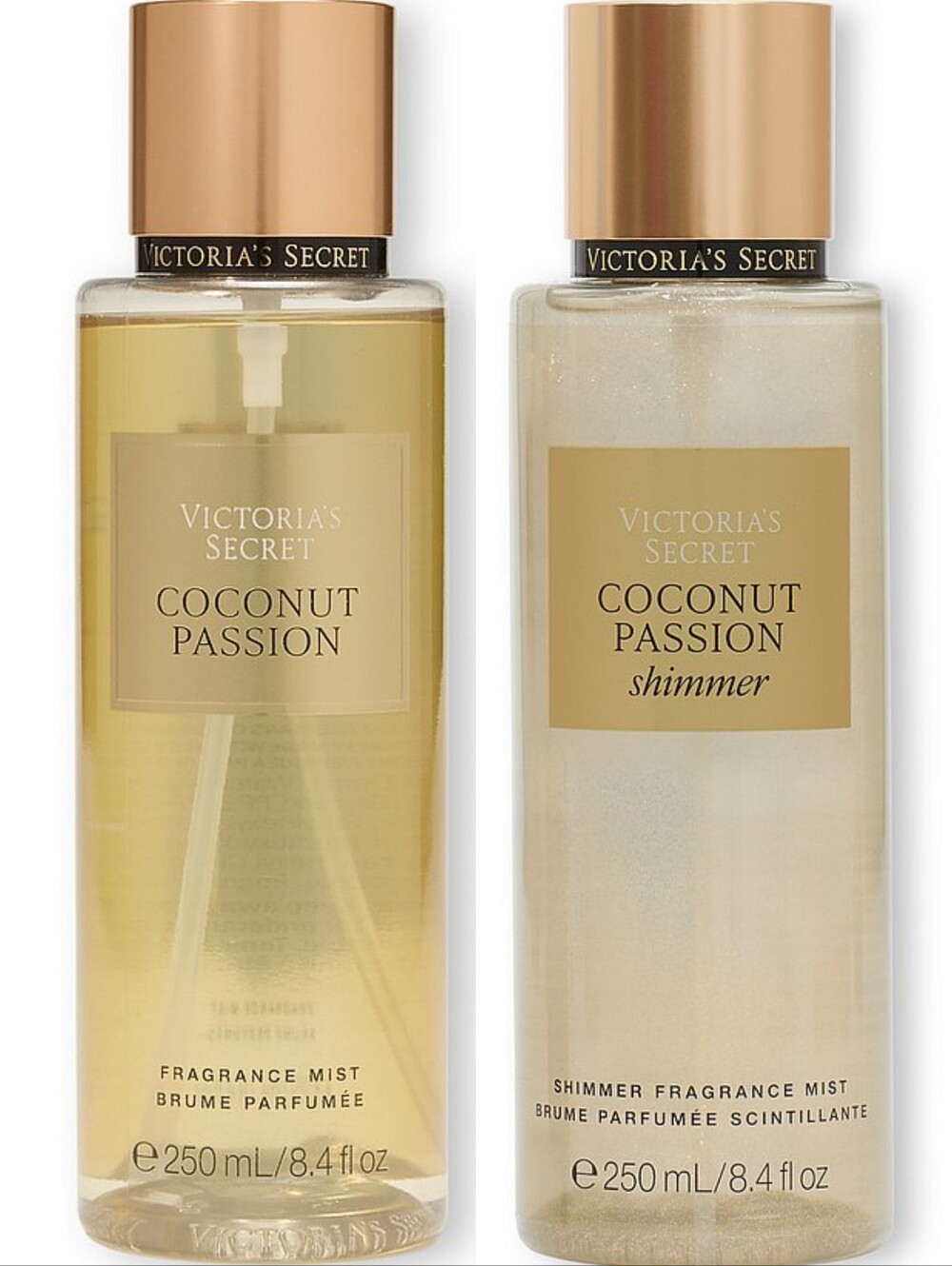 Victoria's Secret Coconut Passion & Coconut Passion Shimmer Mist Set NEW